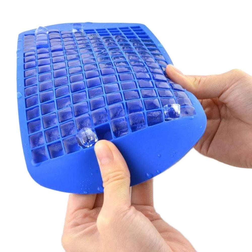 Mini Ice Cube Trays, Harpily 160 Small Cube Silicone Molds Mini Cubes Will Chill Your Drink Faster