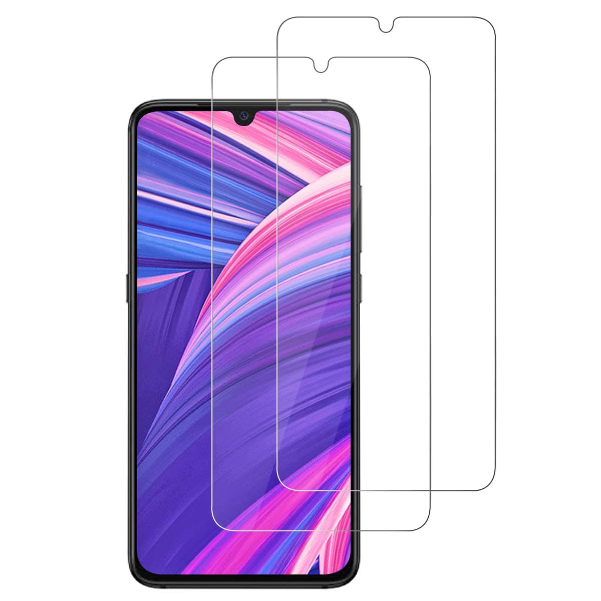 SEEZEN Mi 9 Screen Protector,[2 Pack] Ultra Clear /9H Hardness/Anti-bubbles Tempered glass for Xiaomi Mi 9.