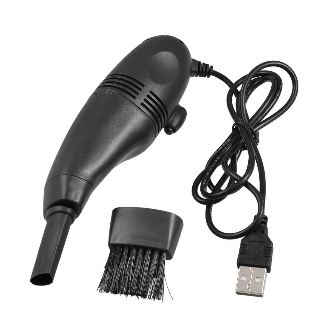 Anii New USB Brush Flexible Rubber Keyboards Cleaner Mini USB Computer Vacuum Cleaner for for PC Laptop Computer
