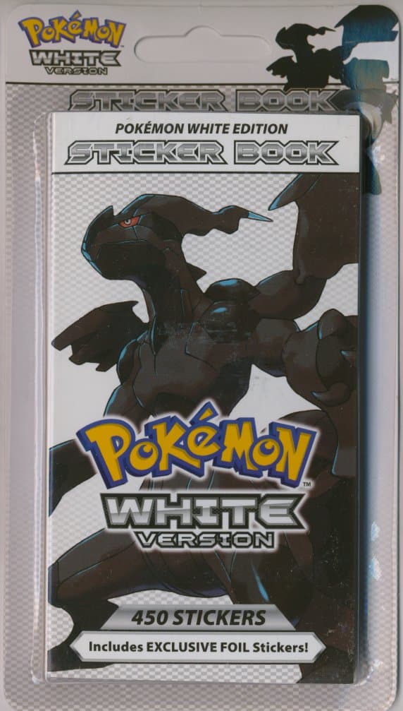 Pokemon Mini Sticker Book - White Edition