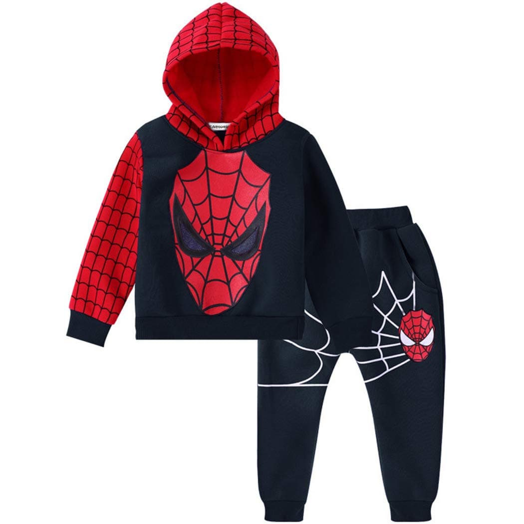 2Pcs Boys Pullover Hoodies+Pants Baby Clothing