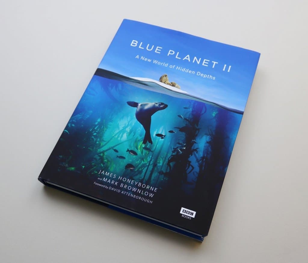 David Attenborough Signed Blue Planet 2 Hardback Book Autograph Memorabilia COA