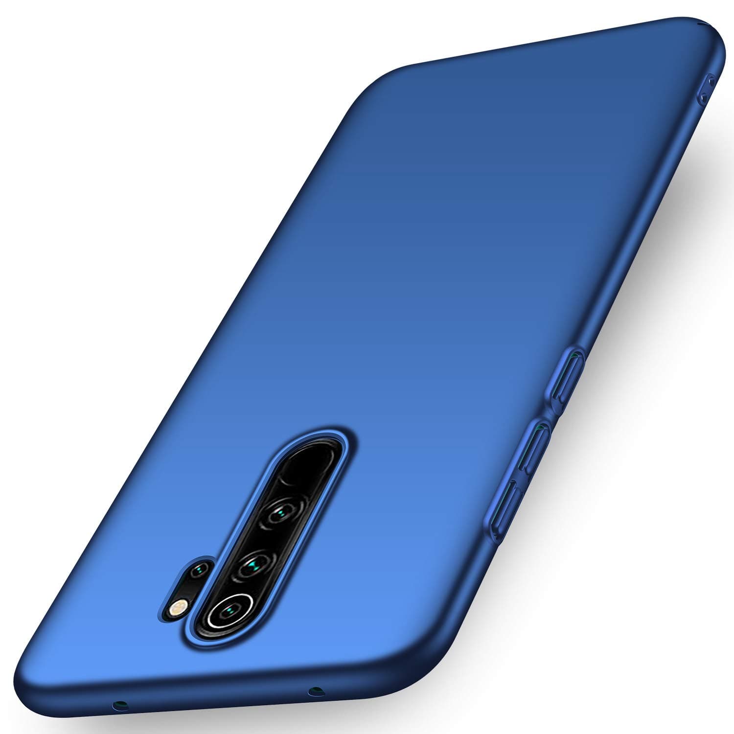 SHIWELY Ultra Thin Xiaomi Redmi Note 8 Pro Case,Hard Polycarbonate PC Slim Fit Silky Smooth Phone Cover Case with Matte Finish for Xiaomi Redmi Note 8 Pro Case (Blue)