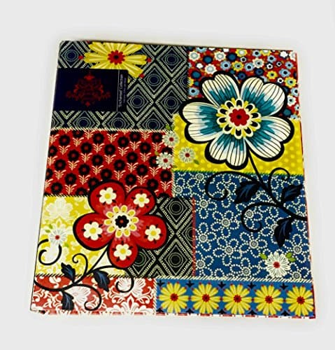 PINK LIGHT DESIGN Stationery Enchanted Collection 1" Binder RED &amp;NAVY