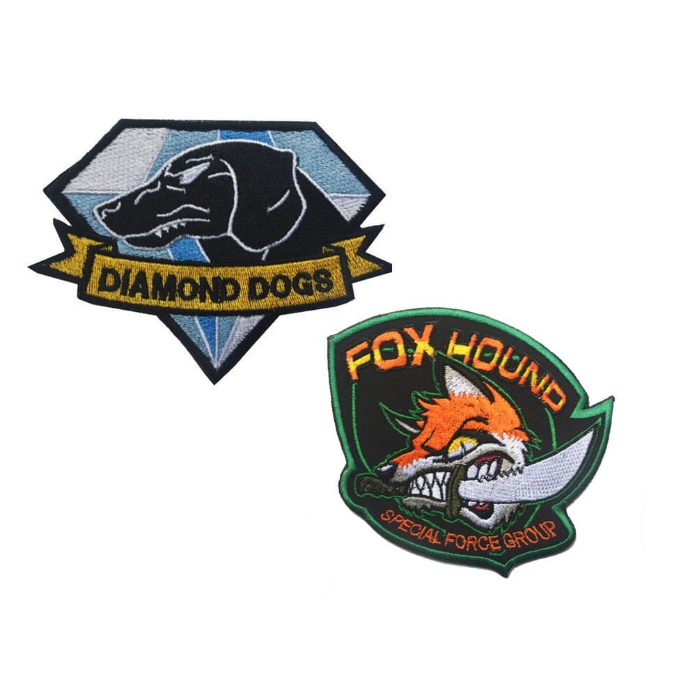 GrayCell Military Morale Diamond Dogs and Metal Gear Solid Fox Patch (E)