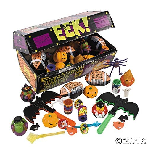 Deluxe Halloween Treasure Chest Toy Assortment