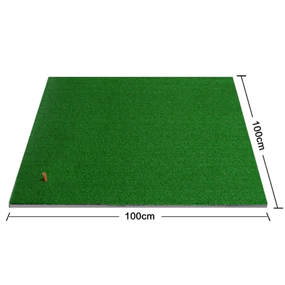 BLRYP Golf Practice Blanket Golf Mats Indoor Outdoor Mini Exercise Mats Swing Pad Indoor, Outdoor, Living Room, Balcony, Office (Size : 100100cm)