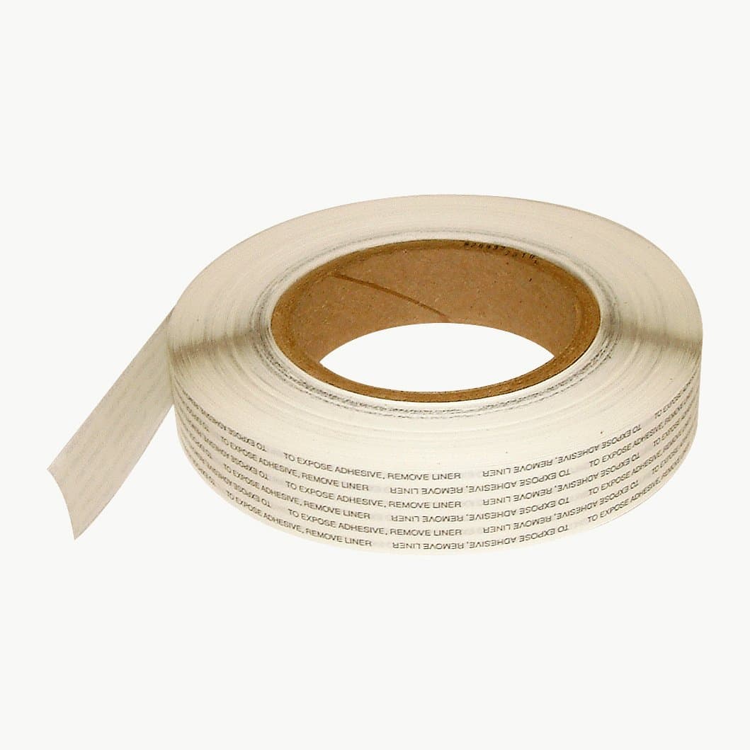 Ludlow T-Tak HD Double-Sided Tissue Tape [Extended Liner]: 1 in. x 72 yds. (Natural)
