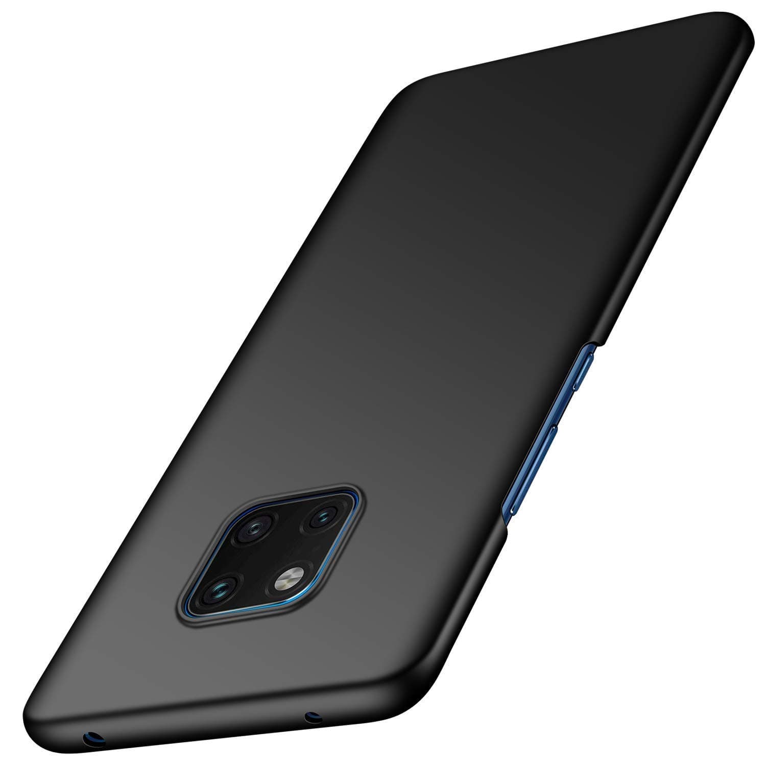 Toppix Case for Huawei Mate 20 Pro, Hard PC Backcover [Anti-Scratch] [Ultra-Light] Slim Shell Protective Cover for Huawei Mate 20 Pro (Black)