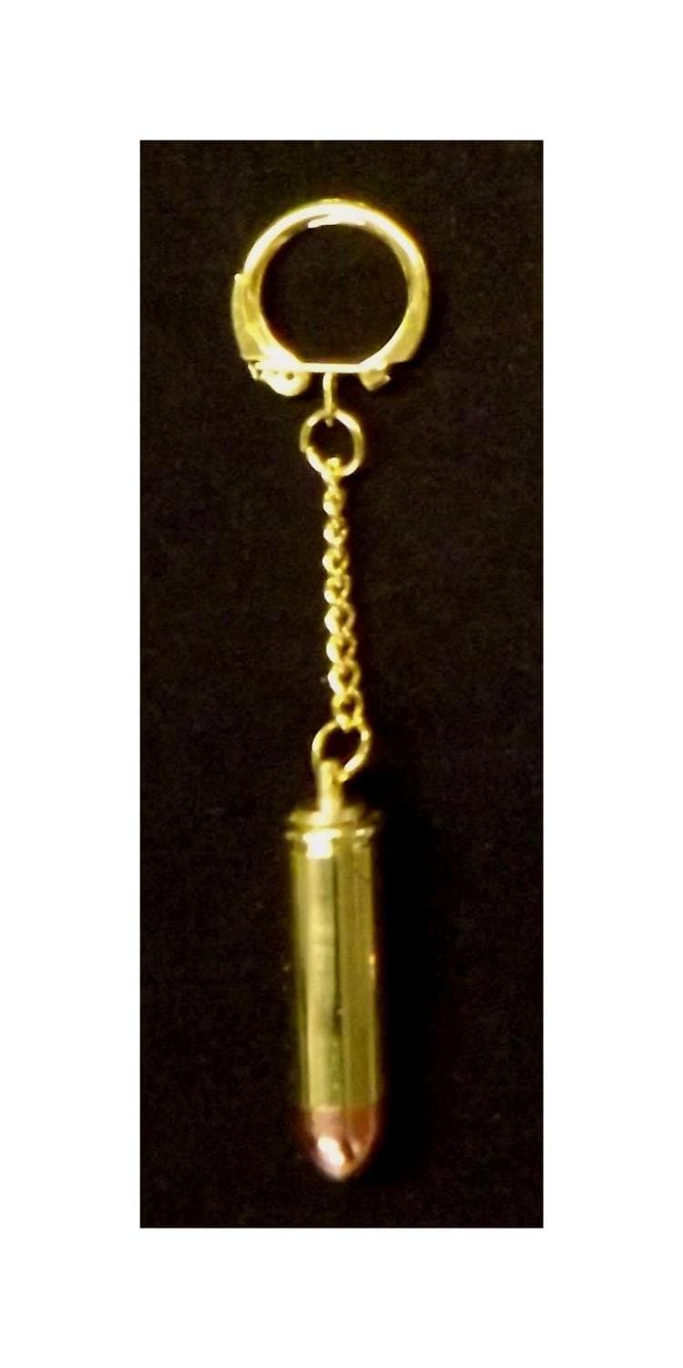 Bullet brass key rings (45 Long Colt)