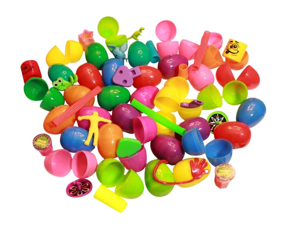 36 Toy Filled Easter Eggs