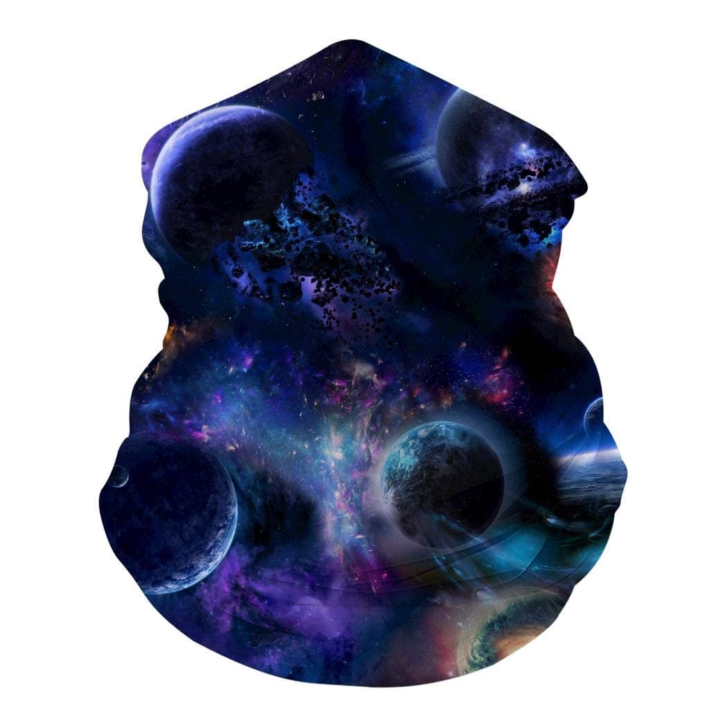 LCCKSS American Flag Retro USA Face Mask Multi-Function Headband Balaclava Dust Wind Proof Bandanas Neck