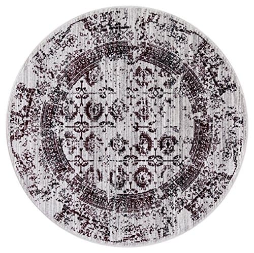 Great American Distributors Enduring Collection Serene Area Rug, Red/Gray