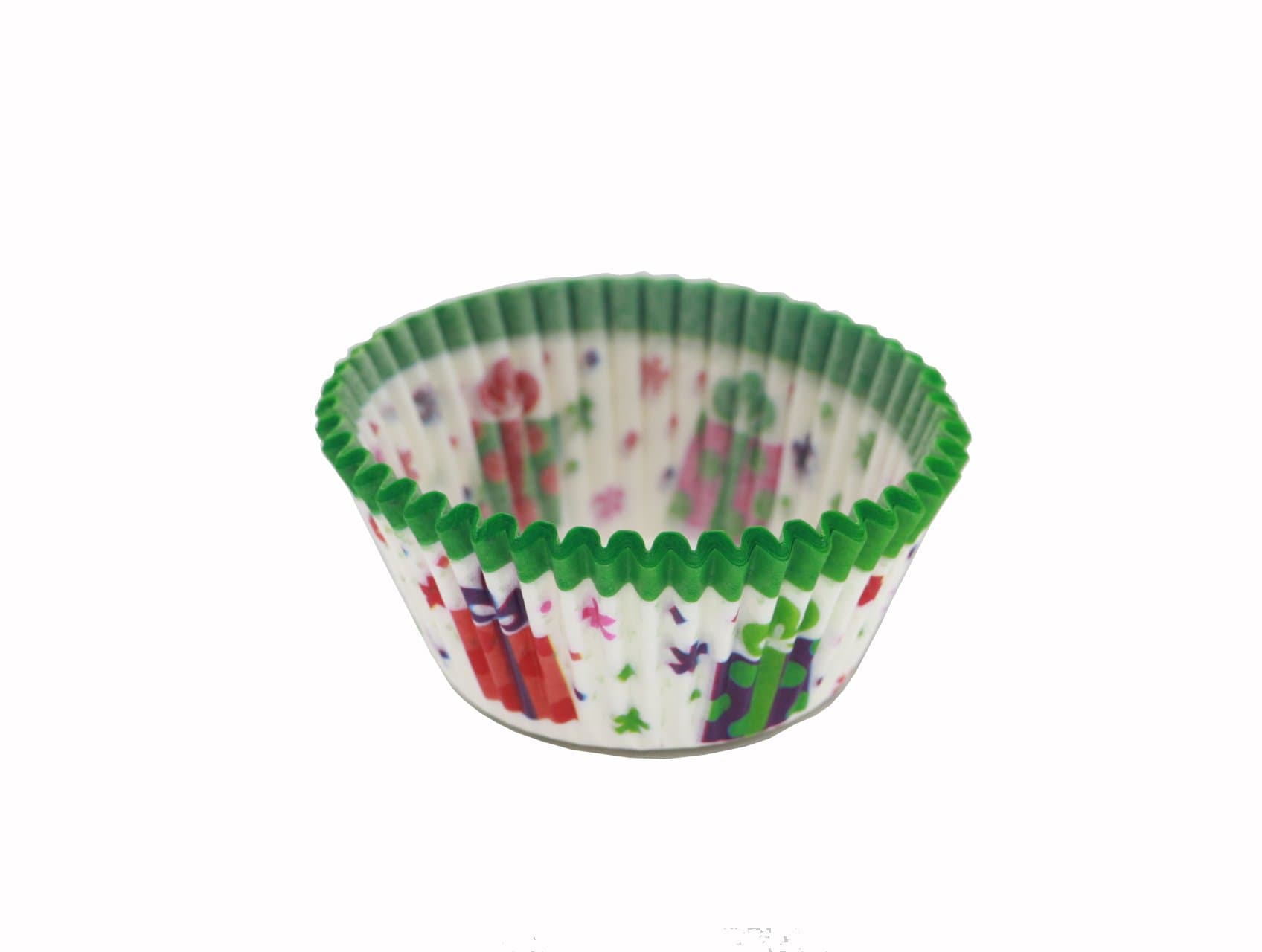 Lamber Green Cupcake Paper Mini Baking Wrappers Non-stick to the Cake 100 Pieces Gift