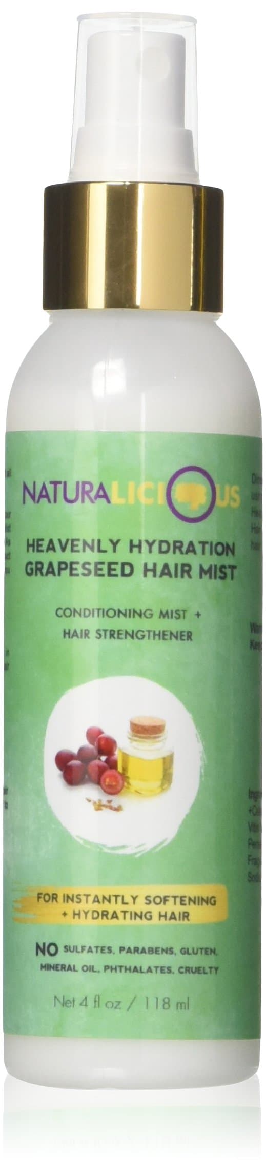 Heavenly Hydration Grapeseed Hair Mist