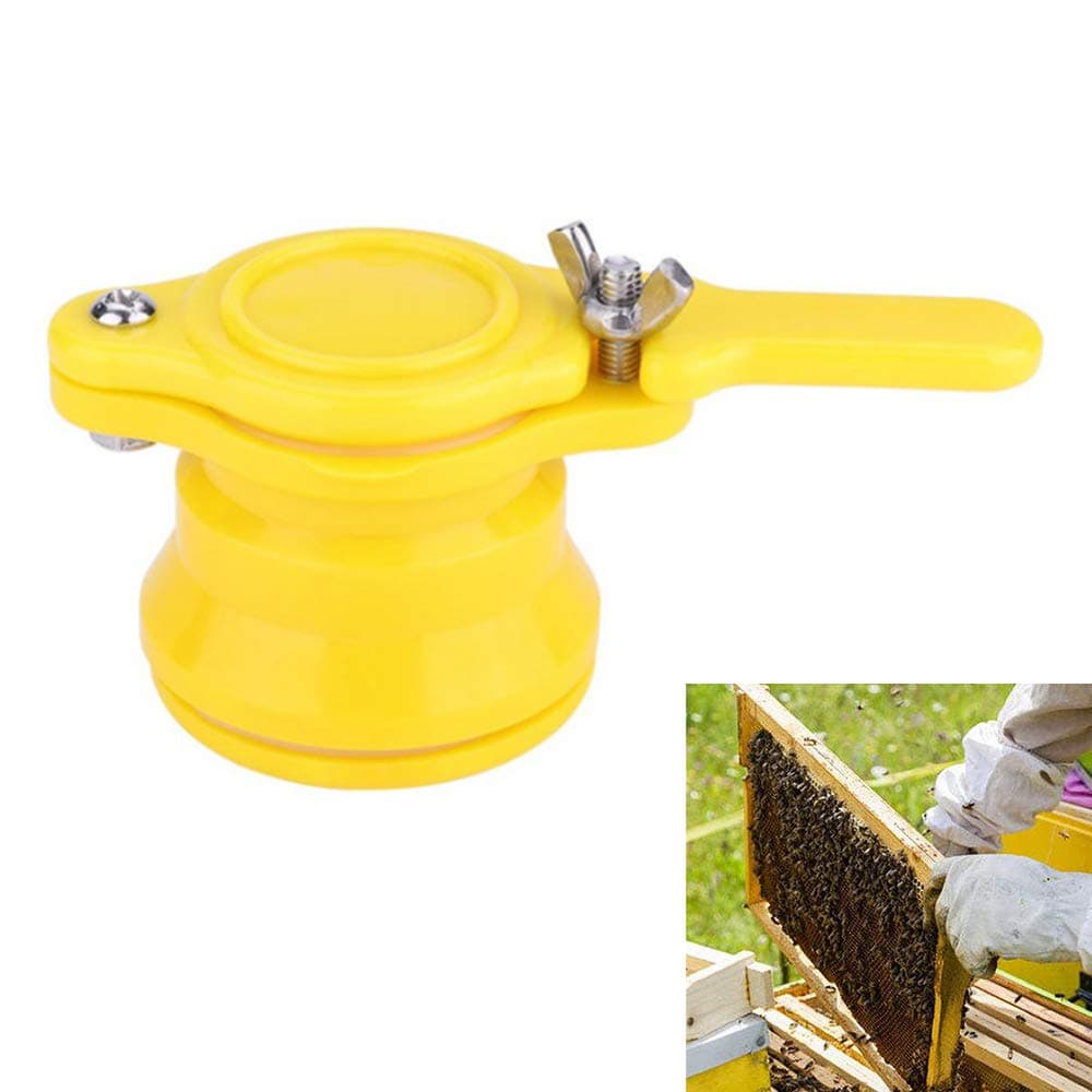 Decdeal Plastic Bee Honey Tap Gate Valve Beekeeping Extractor Bottling Honey Gate Honey Extractor Durable Beekeeping Equipment Tool, Watering Equipment