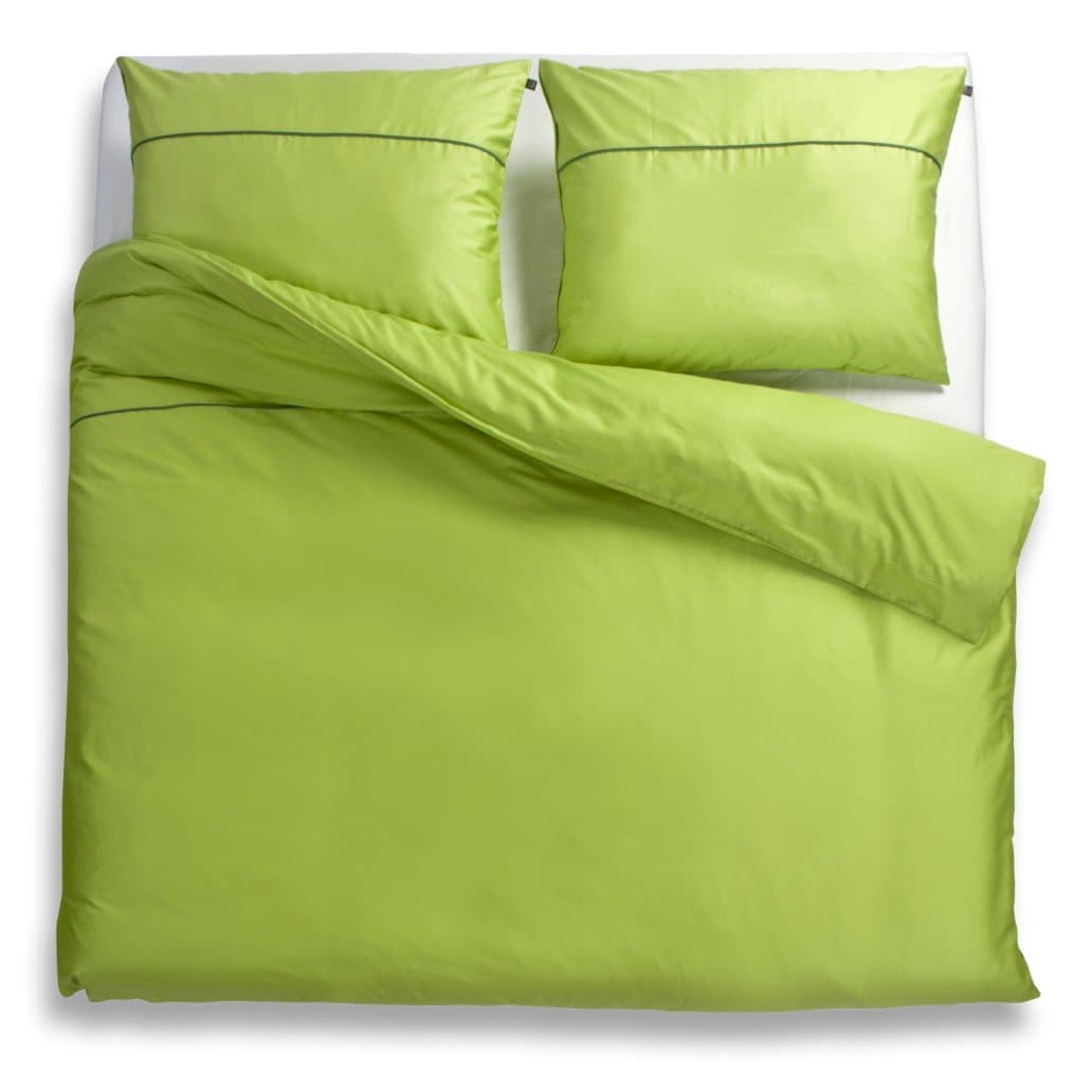 Odeja 200 x 200 + 2 x 80 x 60 cm, Basic N King bedding set, 1 piece, green