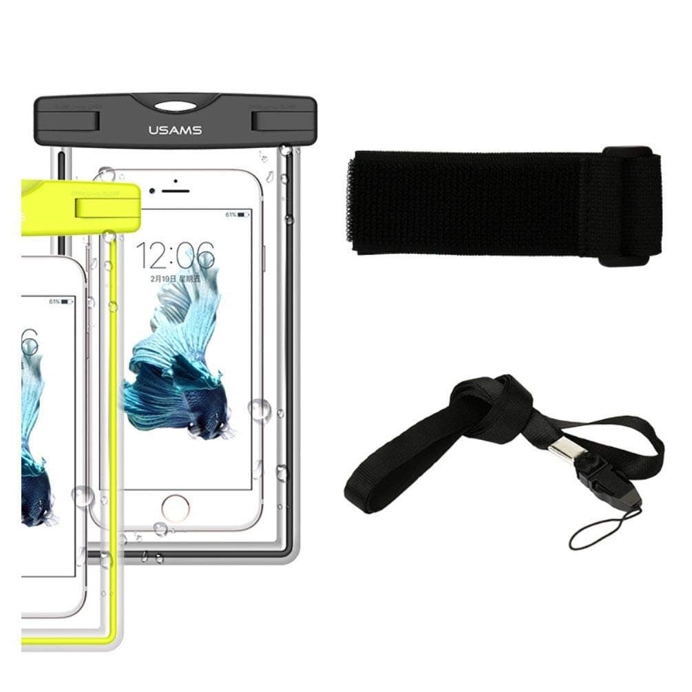 DFV mobile - Armband Protective Beach Case Underwater Waterproof Bag for OBI S501 WOLVERINE - Black