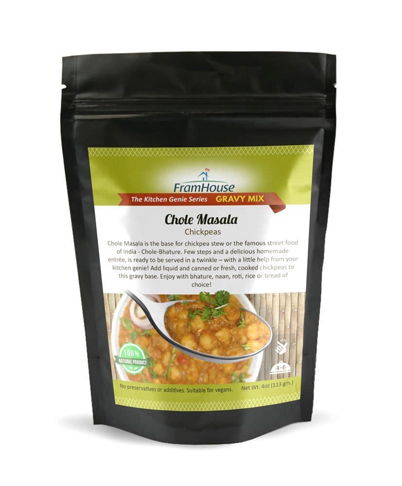 Framhouse Chole/Chana Masala or Gravy Base, Paste