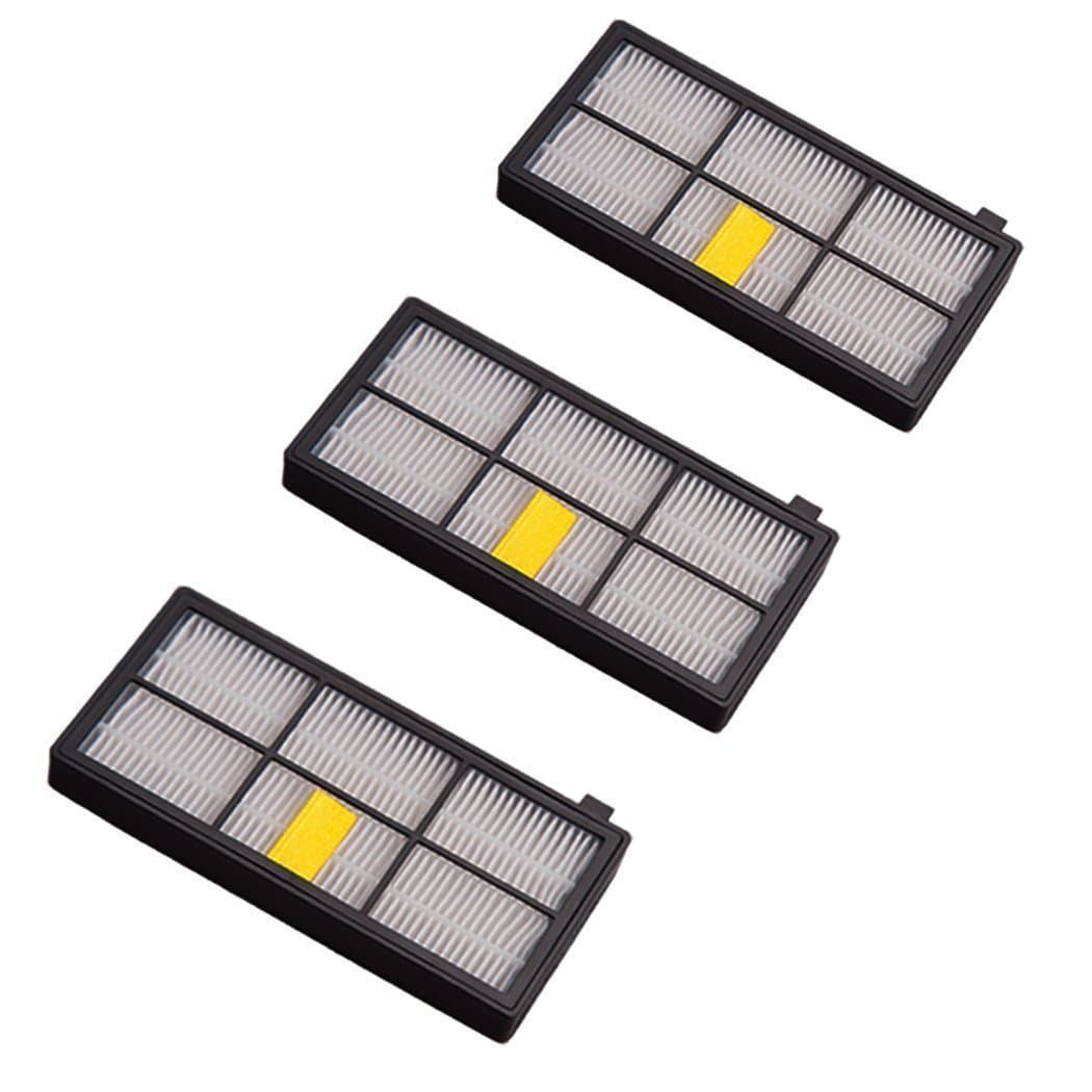 Wholey 3 Pack Hepa Filter Filters Replacement For irobot Roomba 800 900 series 870 880 980 Robotic Vacuum Parts (3pcs Filter)