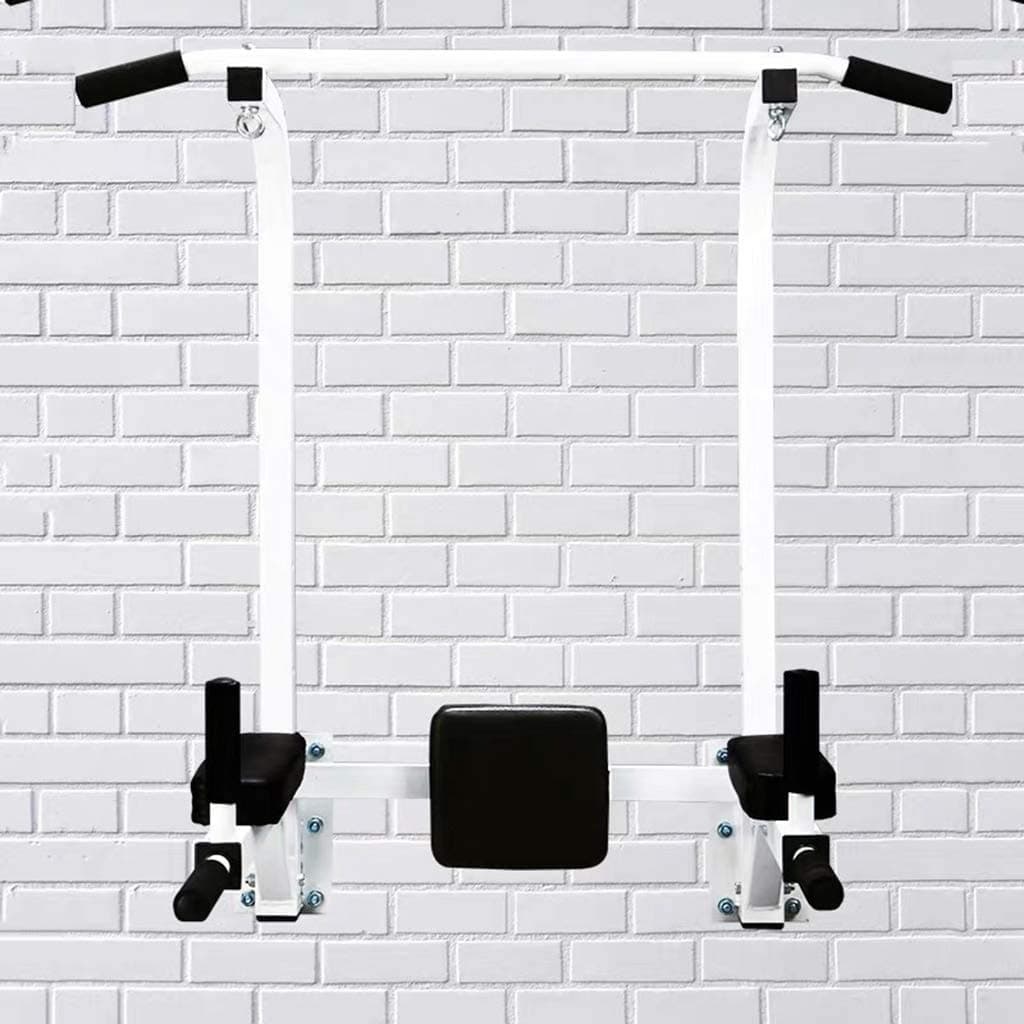 GOHHK Pull Up Bars Wall Mount Chin Up Bar Height Adjustable Training Equipment Perfect for Fitness at Home Indoor 440 LB Weight Capacity