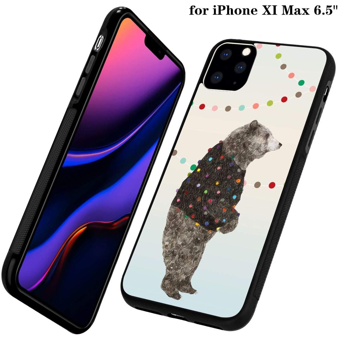 Mr Bear Case Compatible with iPhone 11 Pro Max [6.5inch]