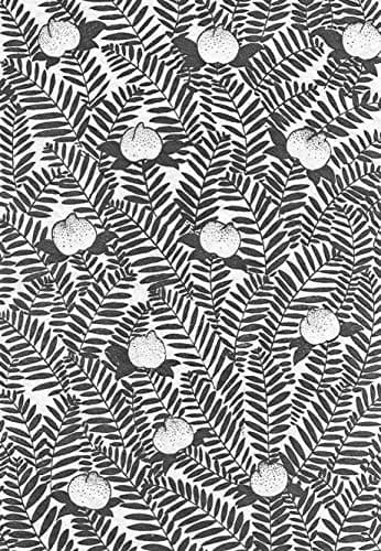 Sanbao Studio Ceramic Decals - Flower 11 (Black)