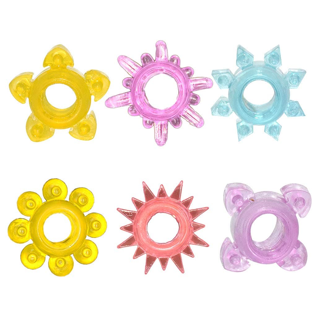 JINZHI 6pcs Ring EnlargerRings for Men