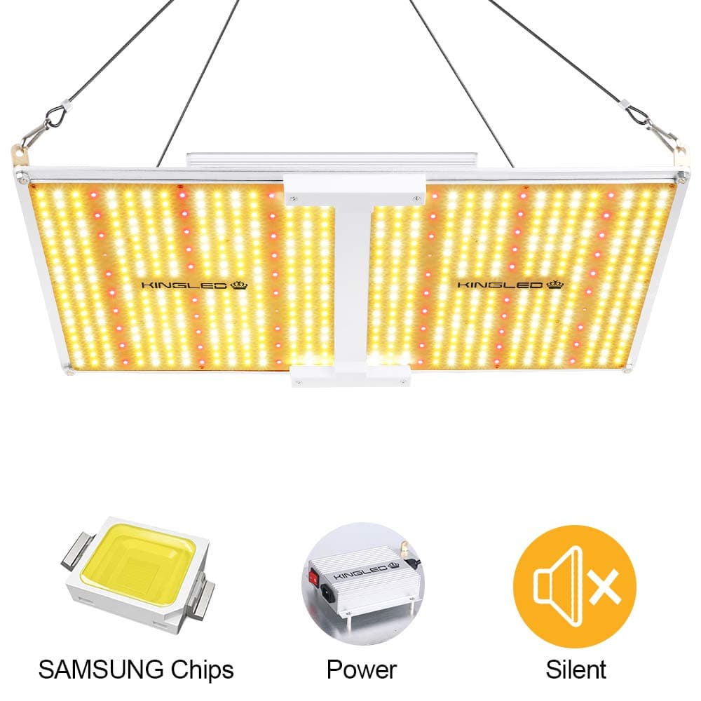 LED Grow Light King Plus UL Series 2000W LED Grow Light Full Spectrum Plants Lights for Indoor Veg and Flower Growing Lamp(620 Samsung LED Chips)