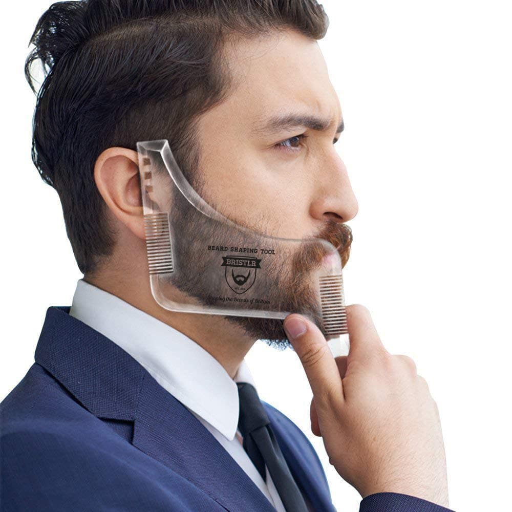 BRISTLR Beard Shaping & Styling Tool for Perfect Grooming