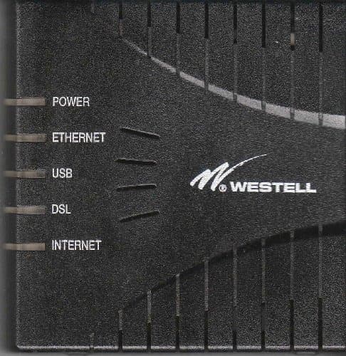 Westell ProLine E90-610030-06 DSL Modem and Router with Cables