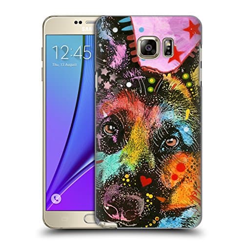 Official Dean Russo German Shepherd Dogs Hard Back Case for Samsung Galaxy Note5 / Note 5