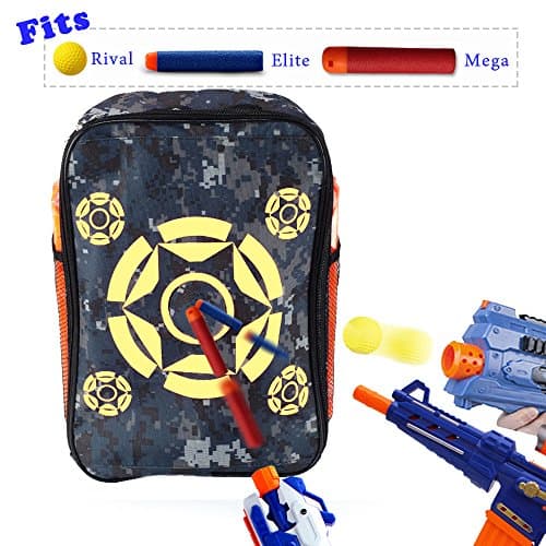 Keweni Target Pouch Storage Practice Carry Bag for Nerf N-strike Elite / Mega / Rival Series Blaster