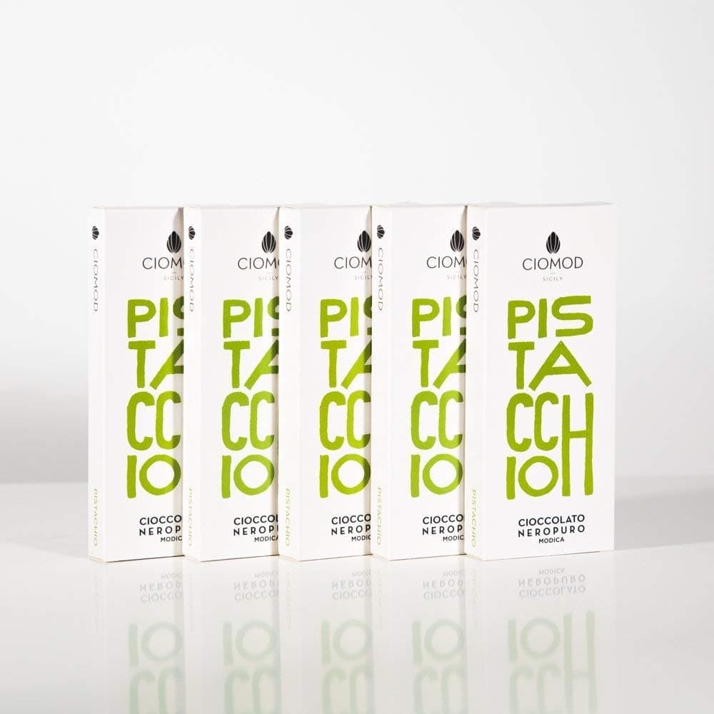 Ciomod Modican Chocolate | FiveBox | Pistachio - 5pz.
