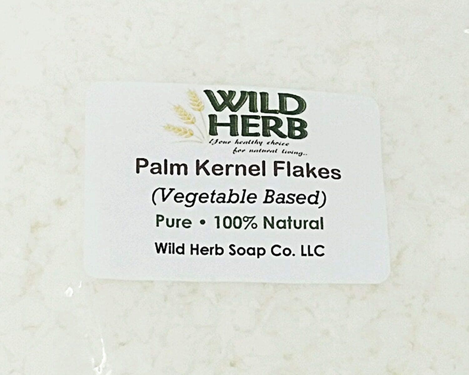 Palm Kernel Flakes (5 LB) sourced from a USDA and ISO 9001 Certified Organic Supplier