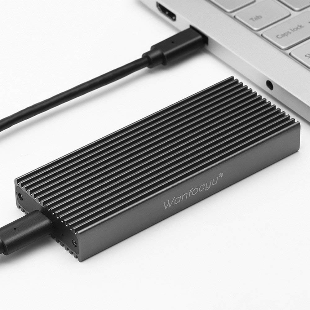 M.2 NVMe SSD to USB 3.1 USB-C Gen 2 Enclosure Adapter 4 Layers Heat Dissipation