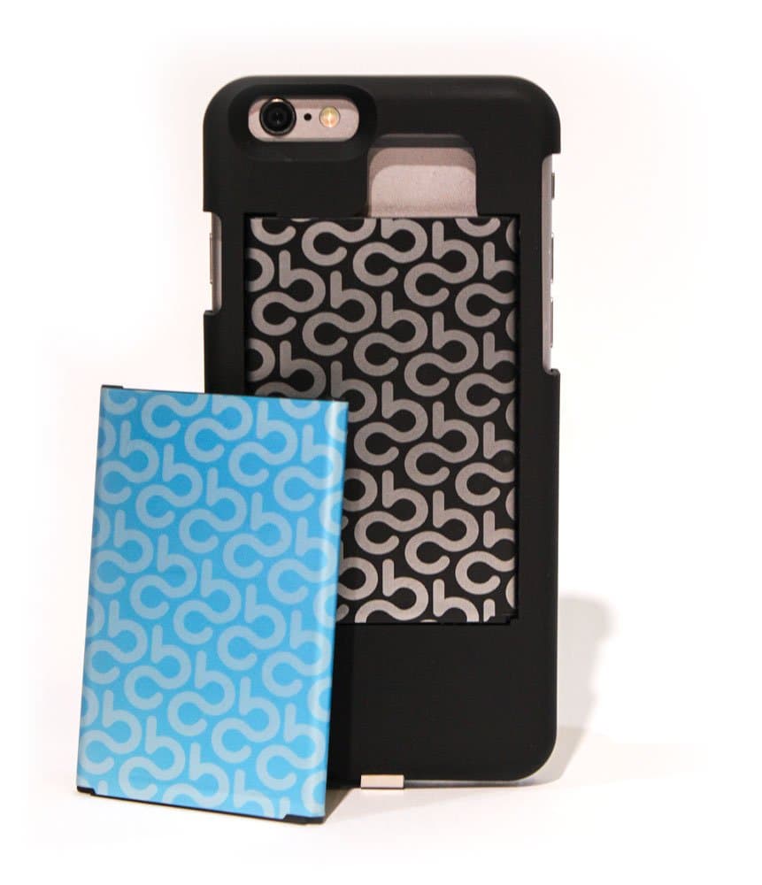 CoBattery - iPhone 5 / 5S / SE Battery Case with Swappable Battery - Ultra Slim High-Capacity 3,000 mAh Battery - Protective Charging Case - Never Plug in Your Phone Again