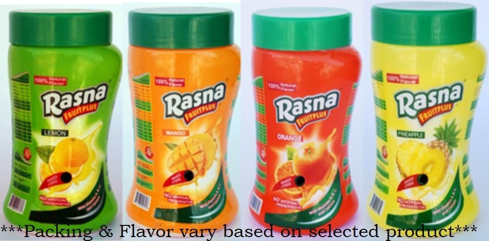 Rasna Insta Mix Fruit Plus Powdered Drink Mix (Mixed Fruit, 1kg)
