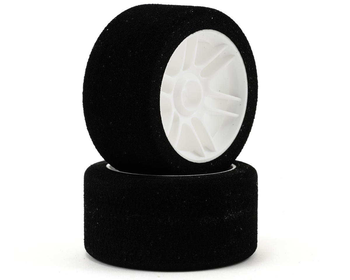 Xceed RC "Enneti" 1/8 On Road Front Tires (2) (White) (32 Shore)