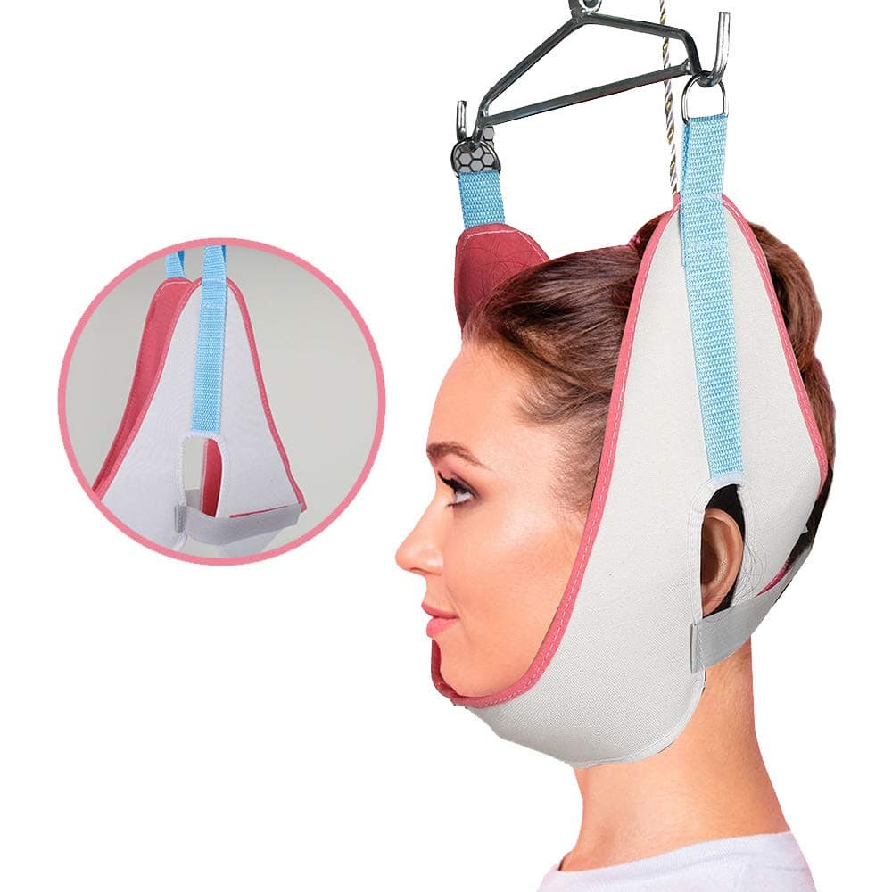 Home Neck Traction Device Over The Door Cervical Traction Device Unit for Shoulder Brace Head Pain Relief and Recovery Tool