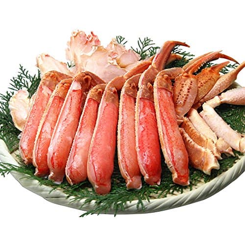 Pre-cut large snow crab 1kg leg 8-9 nails 4-5 this shoulder 5-7 pieces Kawaguchi Fisheries