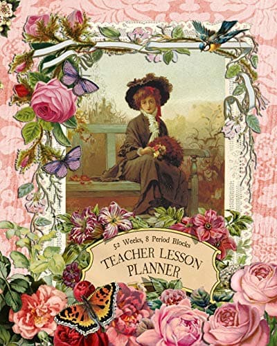 Teacher Lesson Planner: 8 Period Weekly Class Plan; Days Horizontally Across the Top, Undated 52 Weeks Record Teacher Notebooks and Journals, Daily Schedule, Appreciation Organizer Gift Paperback – June 26, 2019