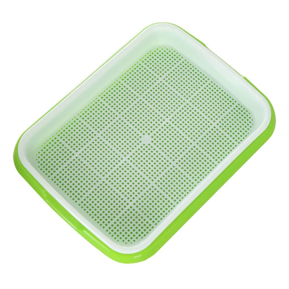 Fxhan Seed Sprouter Tray Plant Germination Trays Double Layer Hydroponics Basket