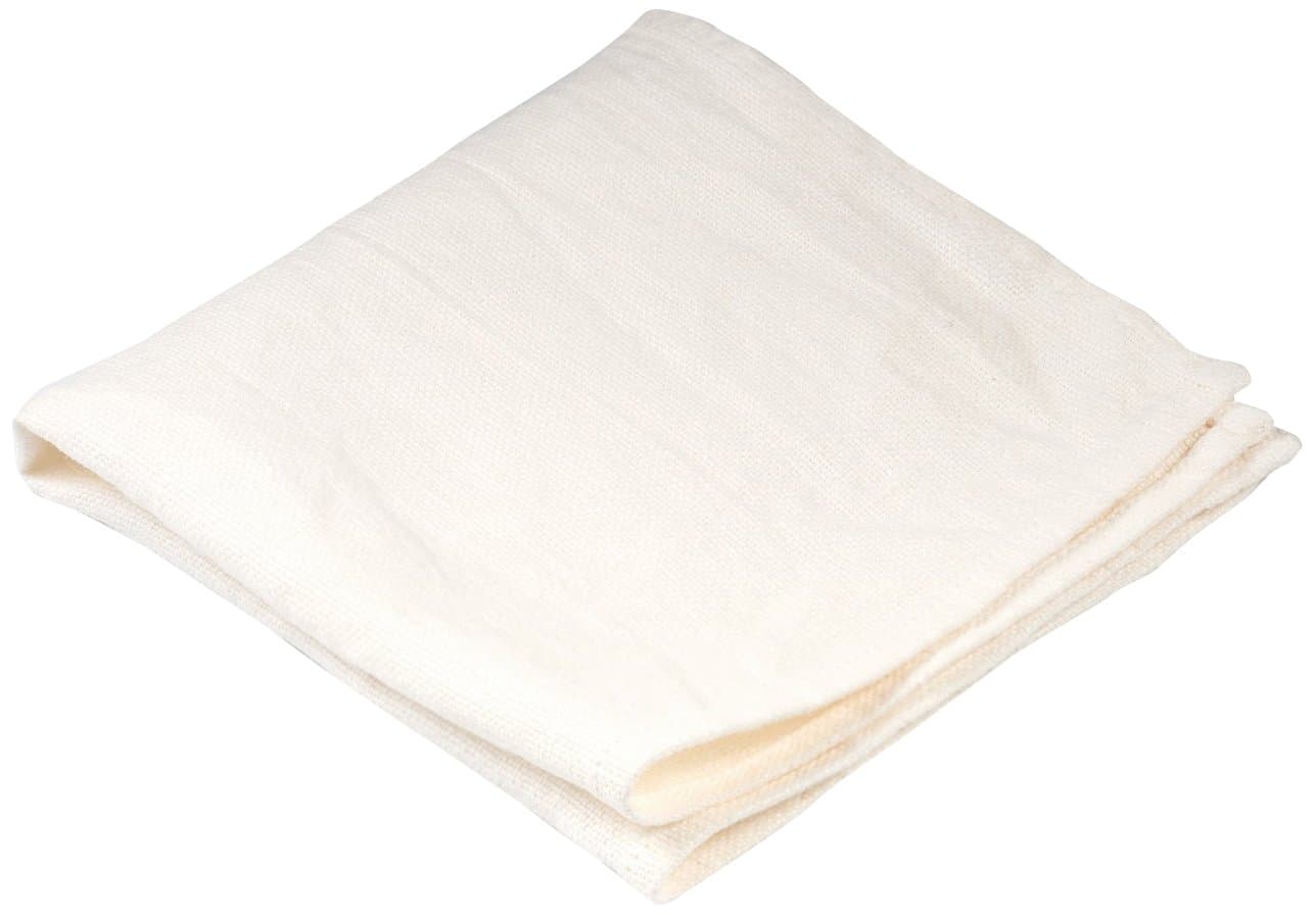 BLESS LINEN Stonewash Pure Linen Wash Cloth, White