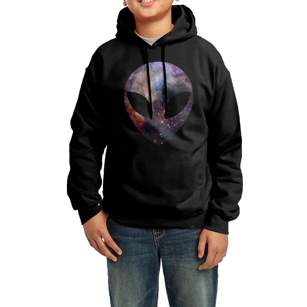 Splash Space Alien Youth Pullover Hoodie Sweatshirt M