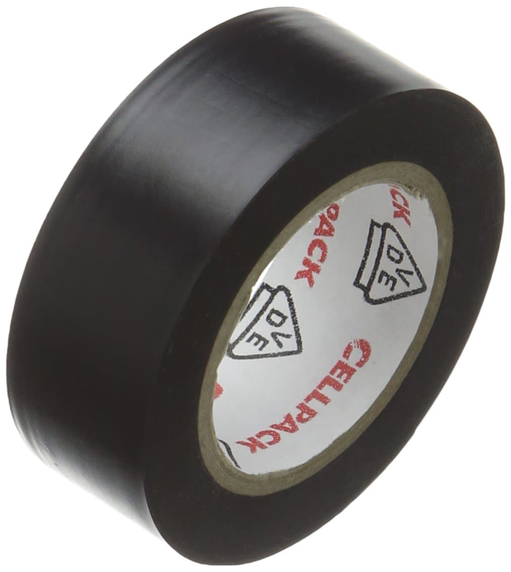 Cellpack, Premio 233, 6 M X 19 mm X 0,18 mm Dimensions (Length x Width x Thickness) Black PVC Electrical Insulation Tape