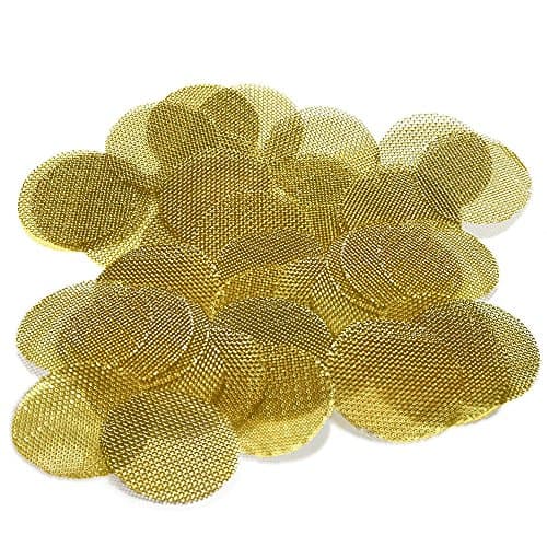 100pcs Premium Brass Pipe Screen 0.75'' (3/4'') Filters - Buy in Bulk and Save!