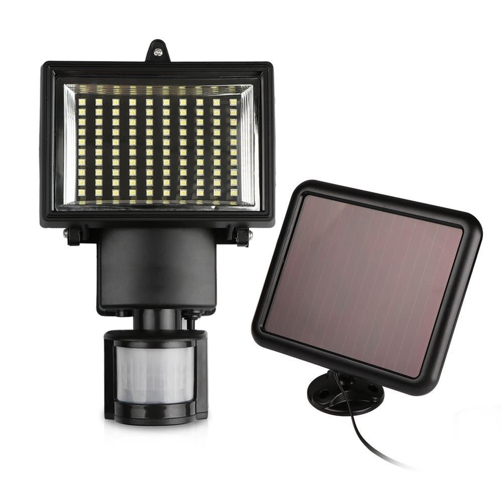 Quace Bright 100 LED Solar Lights Outdoor Solar Security Lights with Motion Sensor Solar Flood Lights