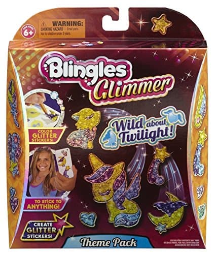 Blingles Toy - Glimmer Theme Pack - Wild About Twilight - Create Glitter Stickers by Blingles
