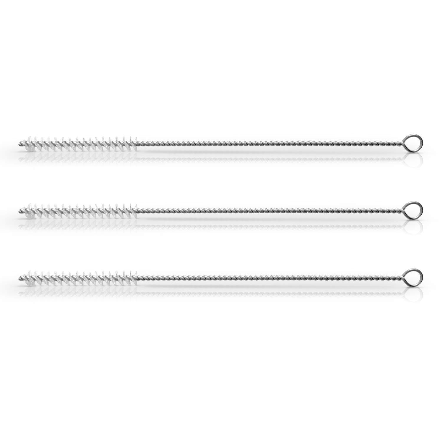 BambawStraw Cleaner Set - 3 Pack Small Eco Brushes | Environmentally Friendly Kitchen Straw Cleaners